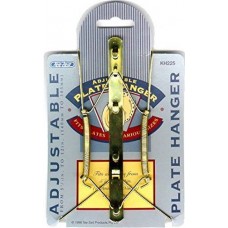 Tee-Zed Adjustable Plate Hanger Brass-plated 5 ½ in. to 12 in. Model KH226 9312742552251  153137939490